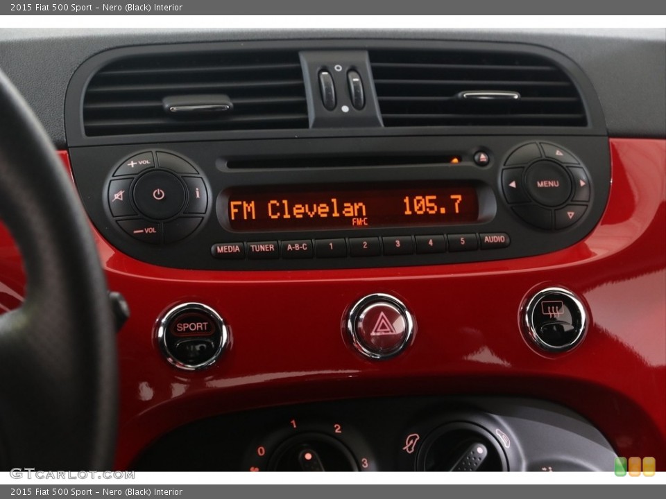 Nero (Black) Interior Audio System for the 2015 Fiat 500 Sport #139494130