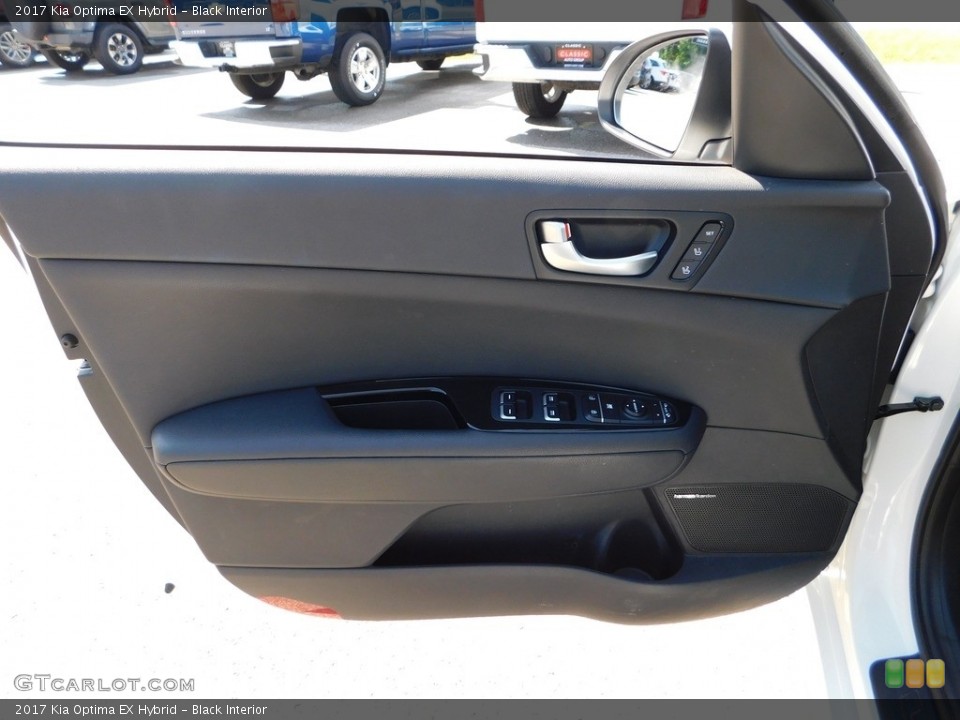 Black Interior Door Panel for the 2017 Kia Optima EX Hybrid #139494472