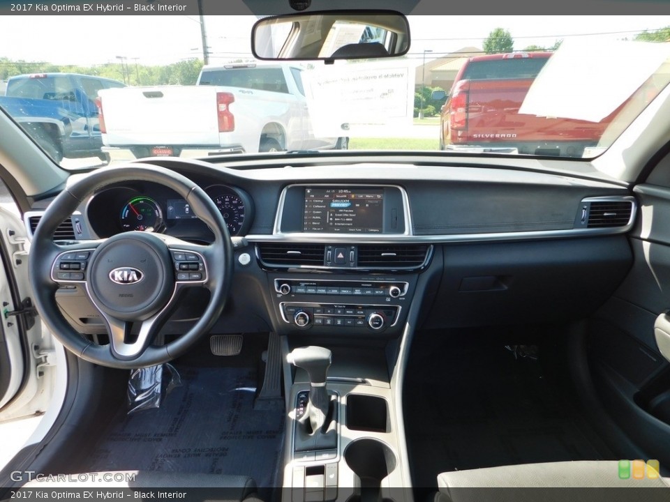 Black Interior Dashboard for the 2017 Kia Optima EX Hybrid #139494547