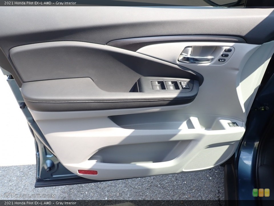 Gray Interior Door Panel for the 2021 Honda Pilot EX-L AWD #139494562