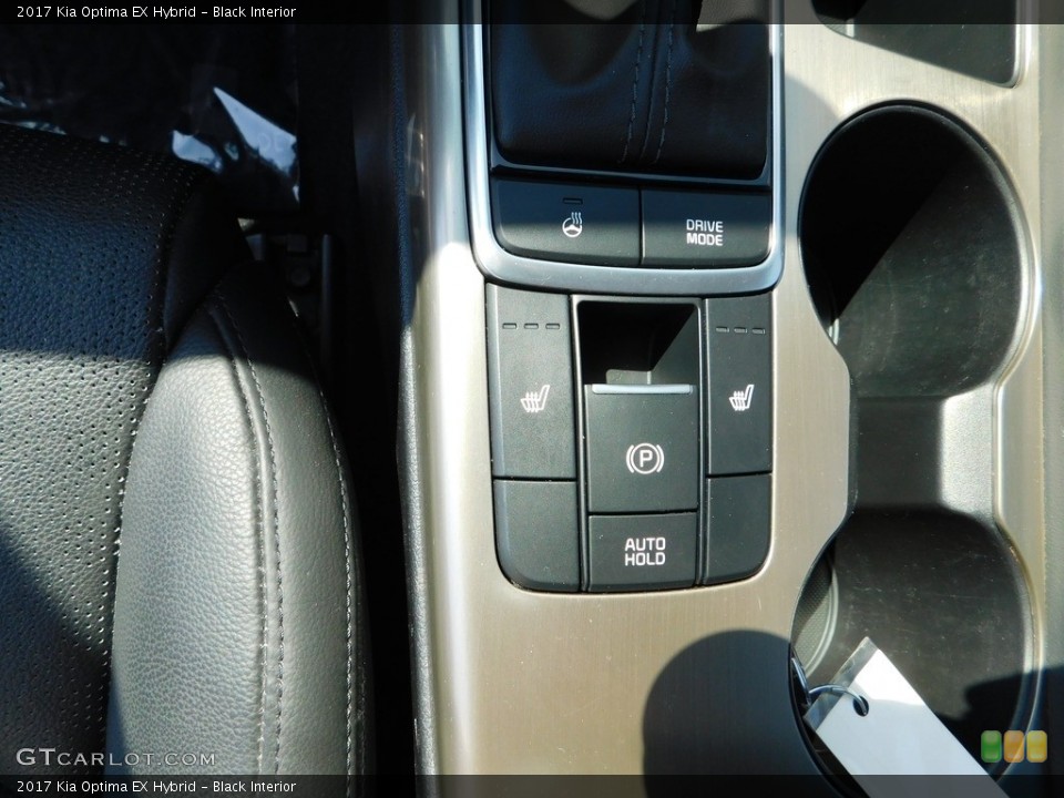 Black Interior Controls for the 2017 Kia Optima EX Hybrid #139494691