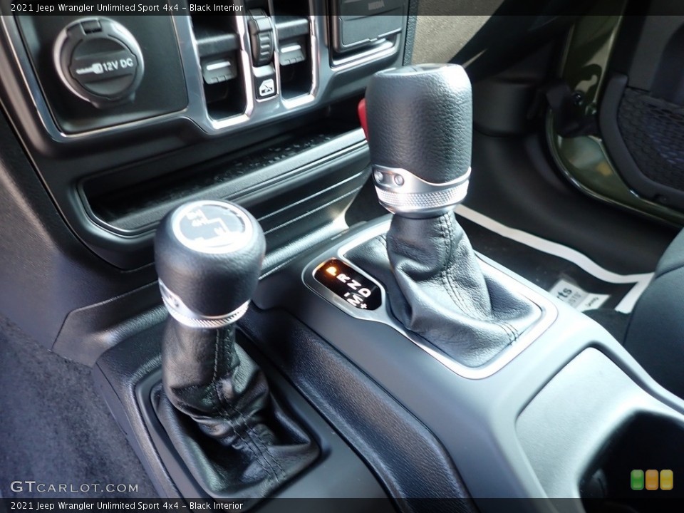 Black Interior Transmission for the 2021 Jeep Wrangler Unlimited Sport 4x4 #139500967