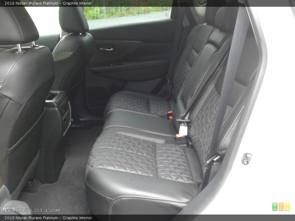 Graphite Interior Rear Seat for the 2019 Nissan Murano Platinum #139506799