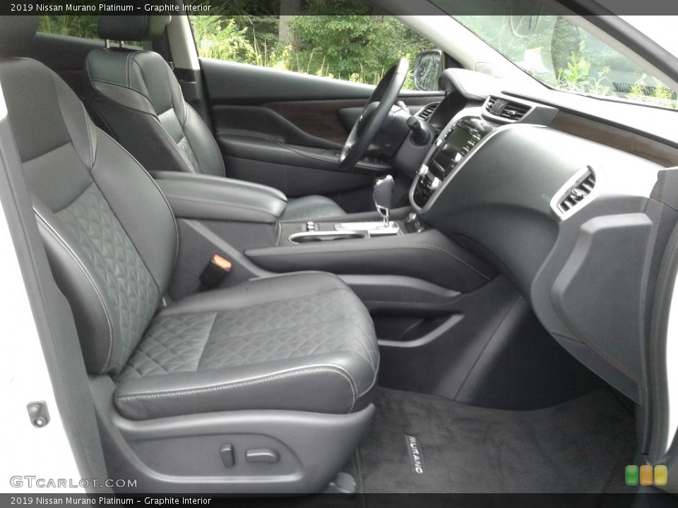 Graphite Interior Front Seat for the 2019 Nissan Murano Platinum #139506926