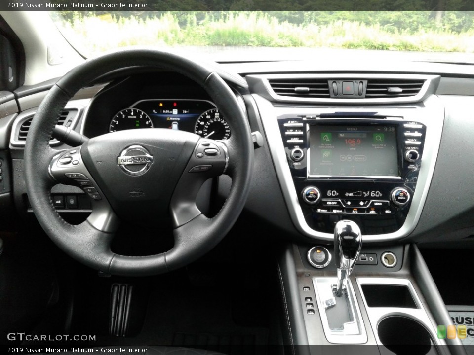 Graphite Interior Dashboard for the 2019 Nissan Murano Platinum #139506955