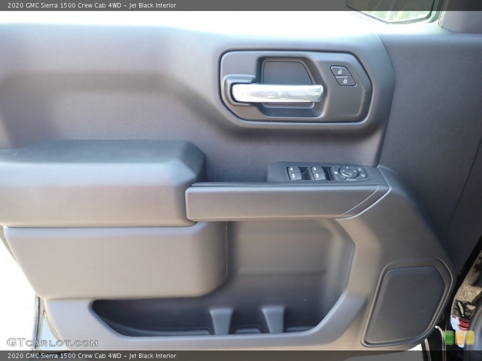 Jet Black Interior Door Panel for the 2020 GMC Sierra 1500 Crew Cab 4WD #139507177