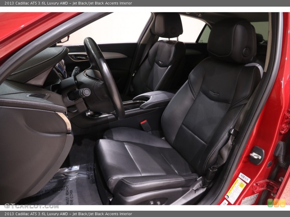 Jet Black/Jet Black Accents Interior Front Seat for the 2013 Cadillac ATS 3.6L Luxury AWD #139511830