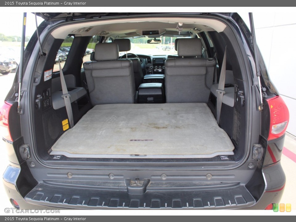 Gray Interior Trunk for the 2015 Toyota Sequoia Platinum #139512208