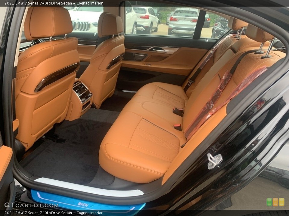 Cognac Interior Rear Seat for the 2021 BMW 7 Series 740i xDrive Sedan #139514722