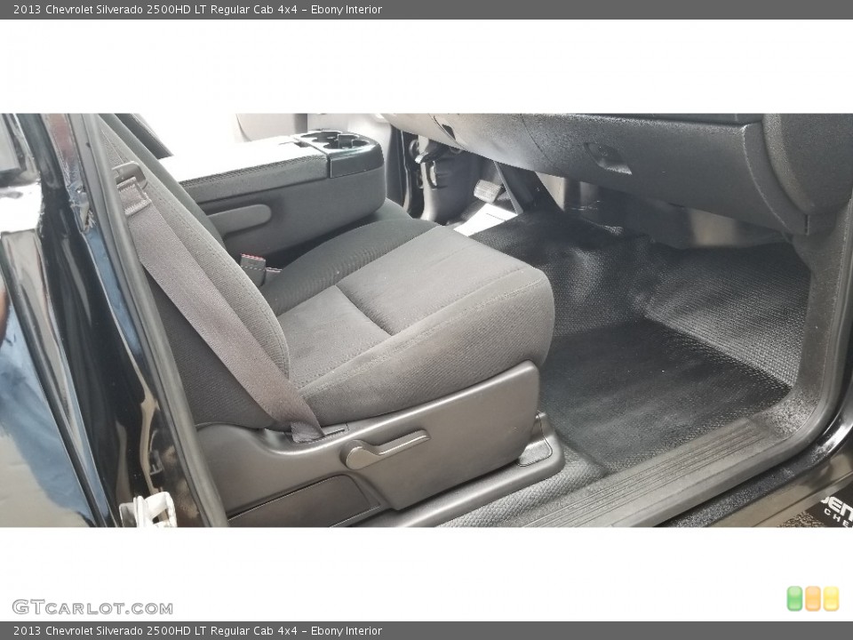Ebony Interior Front Seat for the 2013 Chevrolet Silverado 2500HD LT Regular Cab 4x4 #139519518