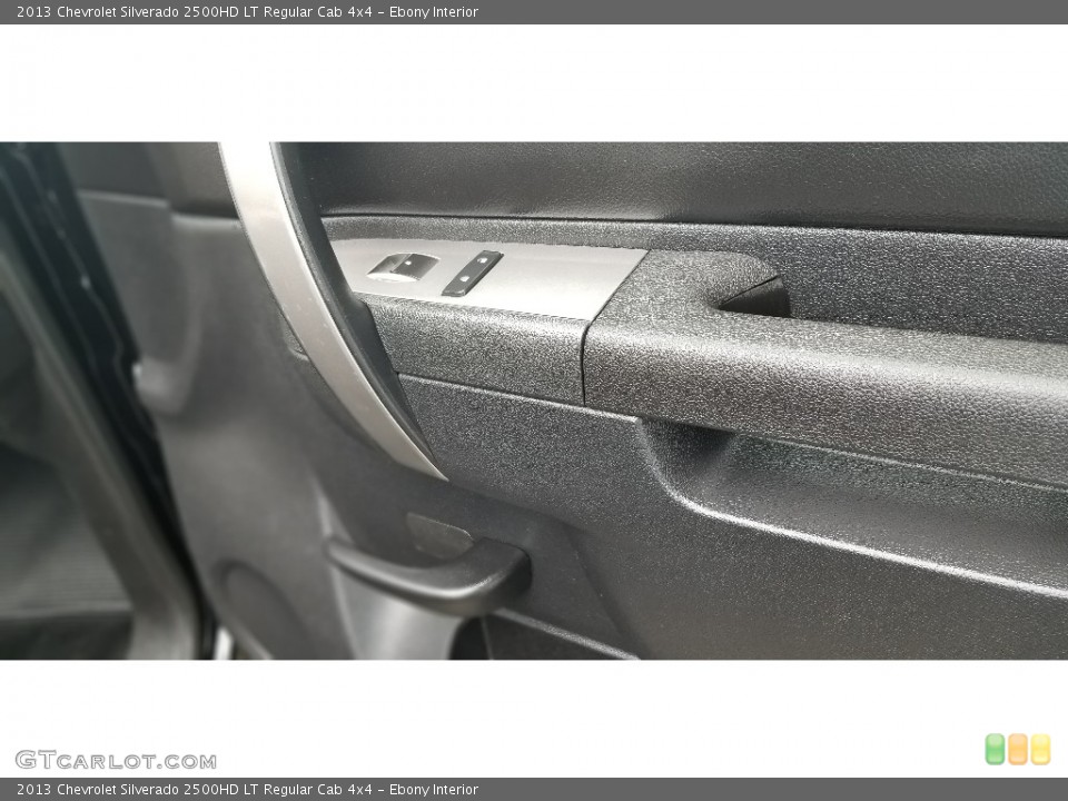 Ebony Interior Door Panel for the 2013 Chevrolet Silverado 2500HD LT Regular Cab 4x4 #139519539