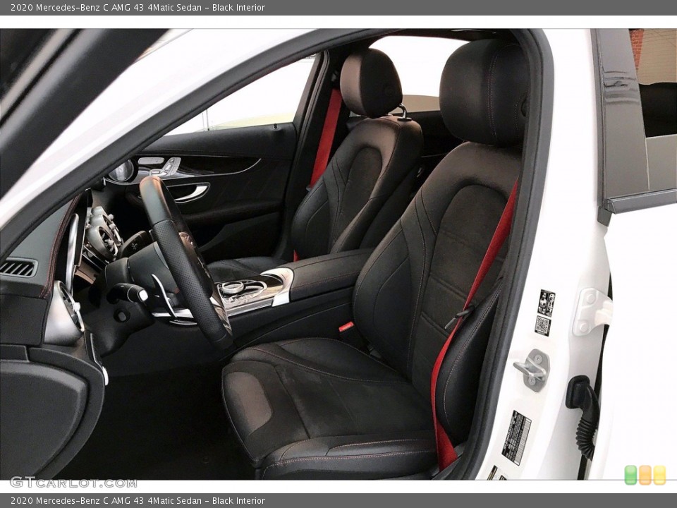 Black Interior Front Seat for the 2020 Mercedes-Benz C AMG 43 4Matic Sedan #139520388