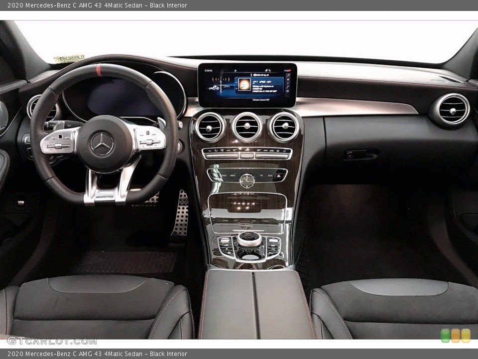Black Interior Dashboard for the 2020 Mercedes-Benz C AMG 43 4Matic Sedan #139520451