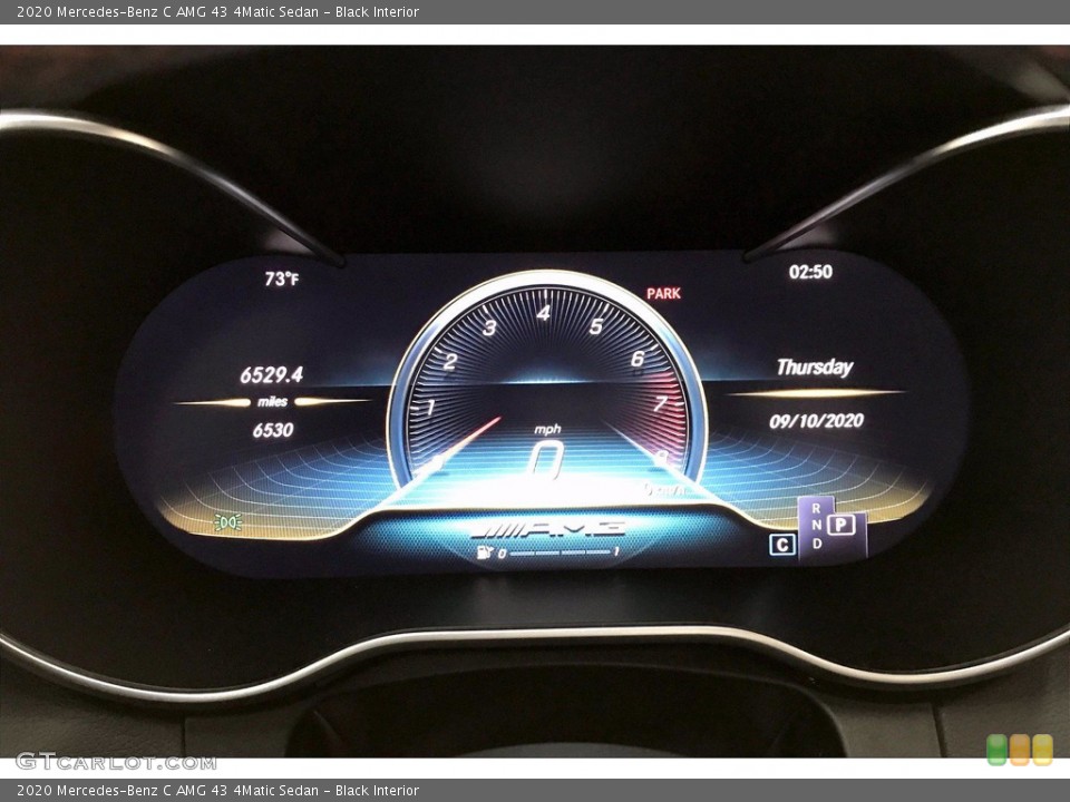 Black Interior Gauges for the 2020 Mercedes-Benz C AMG 43 4Matic Sedan #139520535