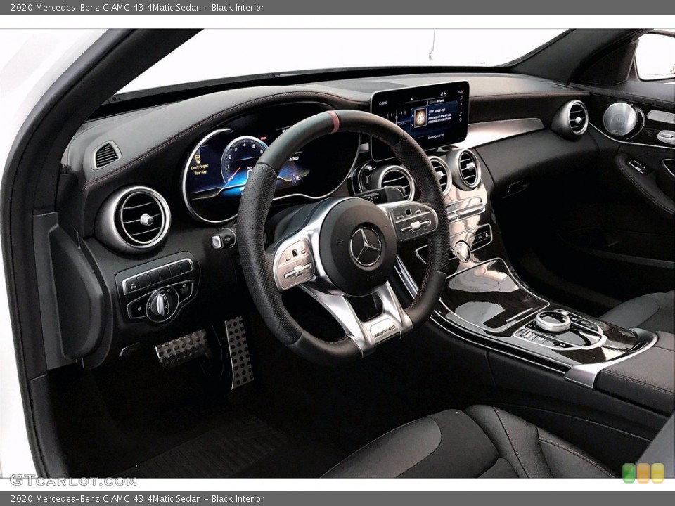 Black Interior Front Seat for the 2020 Mercedes-Benz C AMG 43 4Matic Sedan #139520580