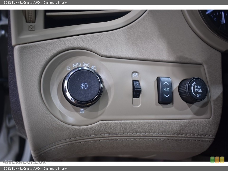 Cashmere Interior Controls for the 2012 Buick LaCrosse AWD #139520583