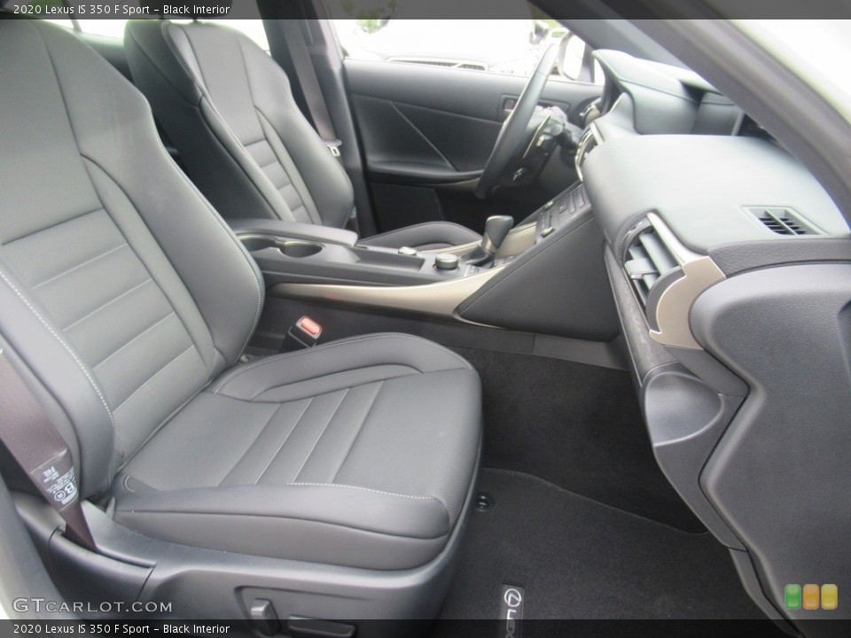 Black 2020 Lexus IS Interiors