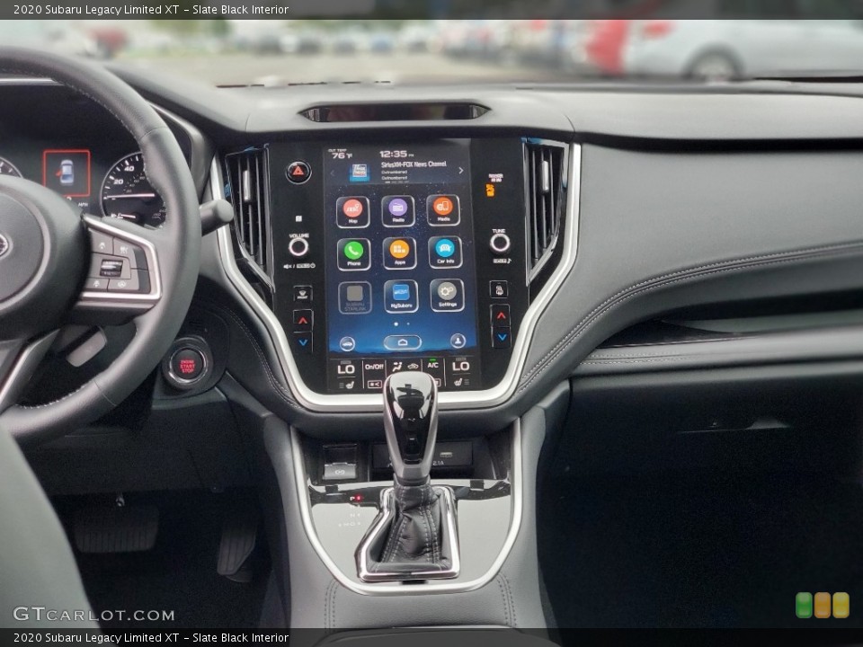 Slate Black Interior Controls for the 2020 Subaru Legacy Limited XT #139521687