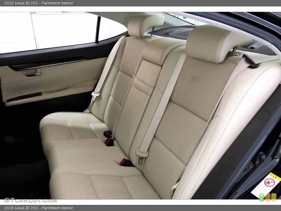 Parchment Interior Rear Seat for the 2016 Lexus ES 350 #139524114