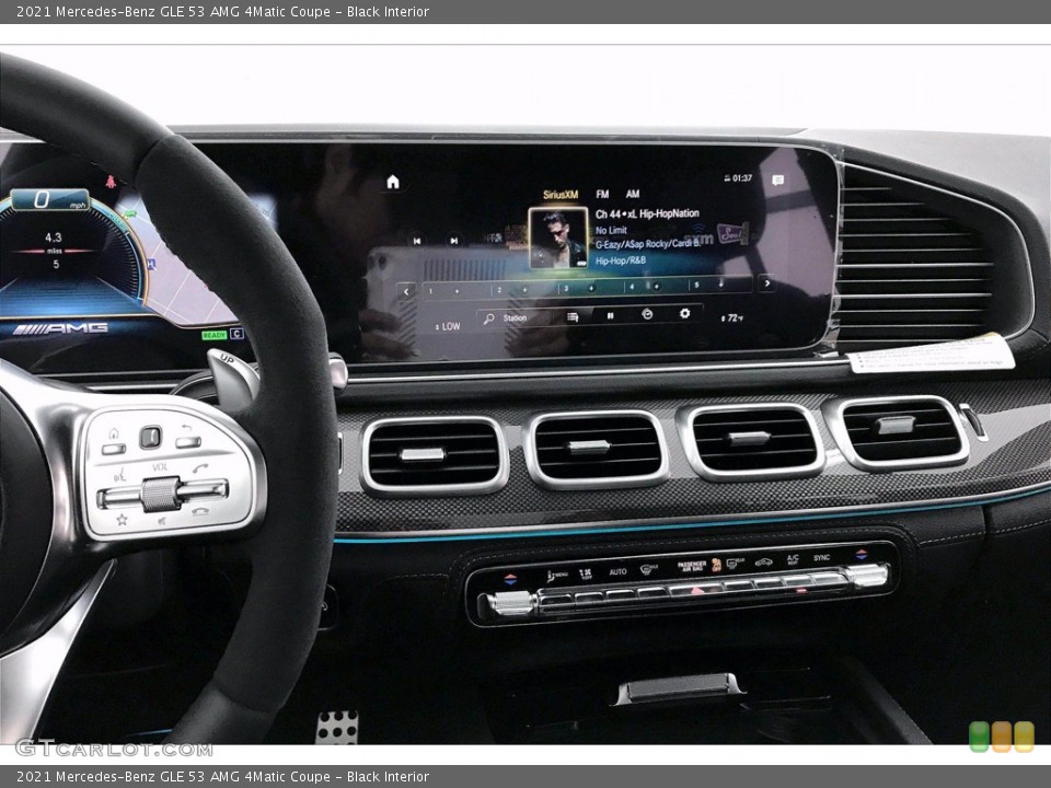 Black Interior Dashboard for the 2021 Mercedes-Benz GLE 53 AMG 4Matic Coupe #139527481