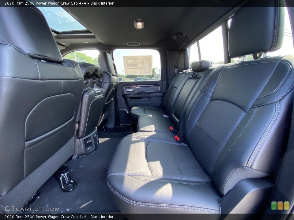 Black Interior Rear Seat for the 2020 Ram 2500 Power Wagon Crew Cab 4x4 #139527844
