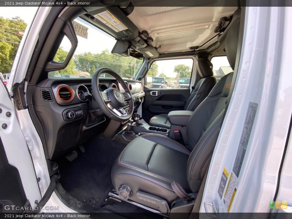 Black Interior Photo for the 2021 Jeep Gladiator Mojave 4x4 #139528147
