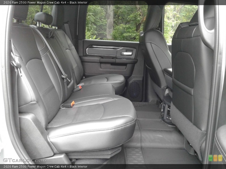 Black Interior Rear Seat for the 2020 Ram 2500 Power Wagon Crew Cab 4x4 #139529053