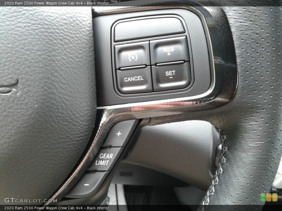 Black Interior Steering Wheel for the 2020 Ram 2500 Power Wagon Crew Cab 4x4 #139529152