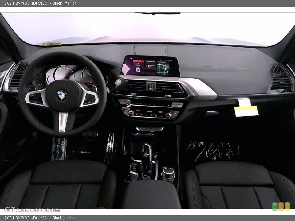 Black Interior Photo for the 2021 BMW X3 sDrive30i #139529167