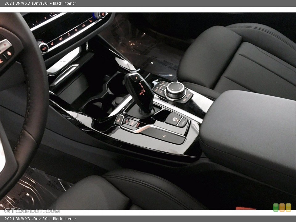 Black Interior Transmission for the 2021 BMW X3 sDrive30i #139529842