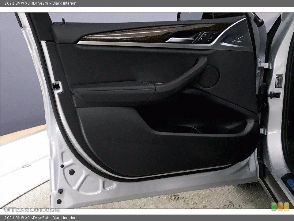 Black Interior Door Panel for the 2021 BMW X3 sDrive30i #139529926
