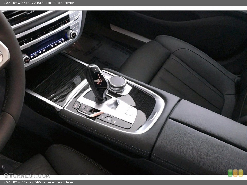 Black Interior Transmission for the 2021 BMW 7 Series 740i Sedan #139531798