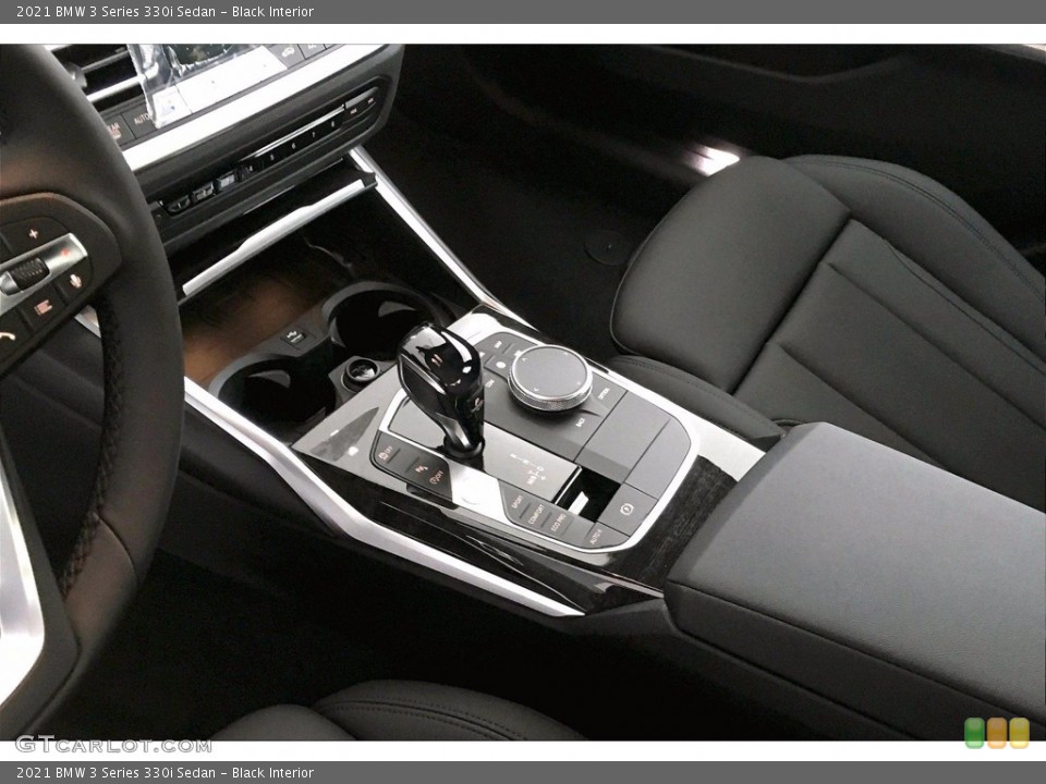 Black Interior Transmission for the 2021 BMW 3 Series 330i Sedan #139532605