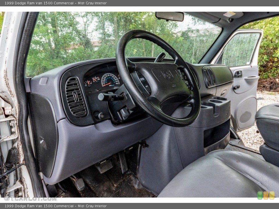 Mist Gray Interior Photo for the 1999 Dodge Ram Van 1500 Commercial #139533346