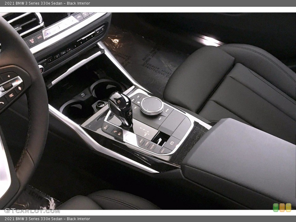 Black Interior Transmission for the 2021 BMW 3 Series 330e Sedan #139534276