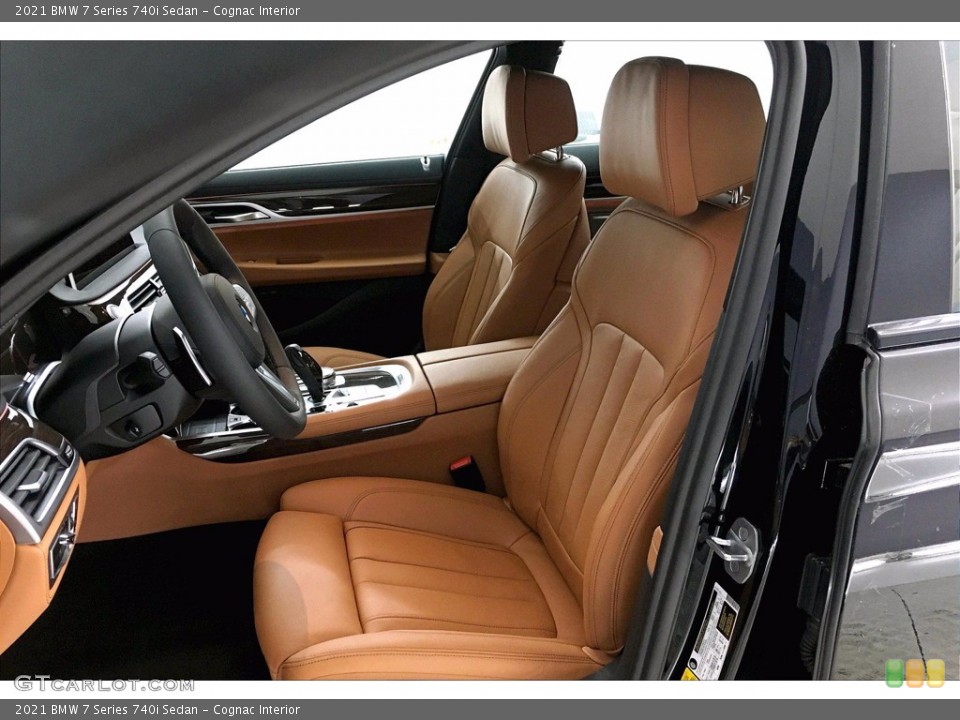 Cognac Interior Front Seat for the 2021 BMW 7 Series 740i Sedan #139534510