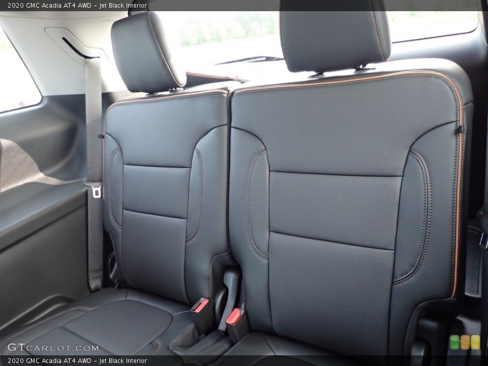 Jet Black Interior Rear Seat for the 2020 GMC Acadia AT4 AWD #139537532
