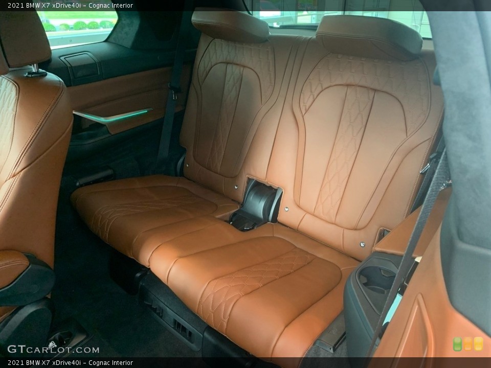 Cognac Interior Rear Seat for the 2021 BMW X7 xDrive40i #139540338