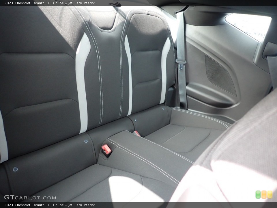 Jet Black Interior Rear Seat for the 2021 Chevrolet Camaro LT1 Coupe #139542324