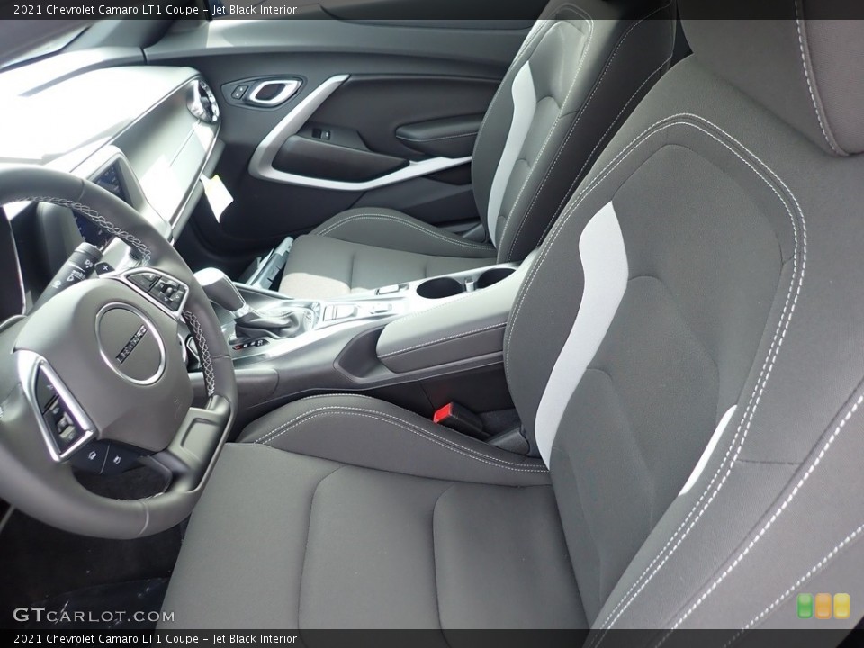 Jet Black Interior Photo for the 2021 Chevrolet Camaro LT1 Coupe #139542363