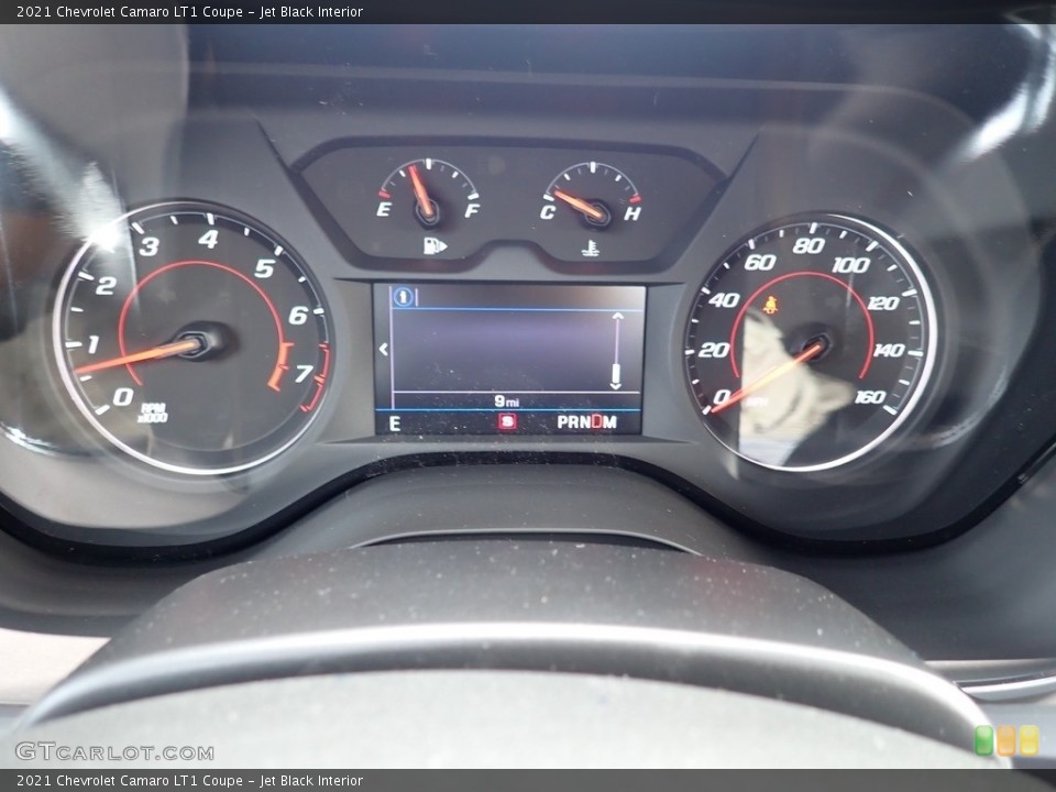 Jet Black Interior Gauges for the 2021 Chevrolet Camaro LT1 Coupe #139542480