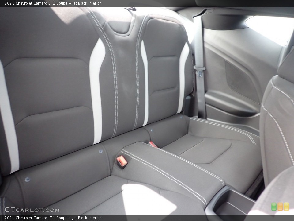 Jet Black Interior Rear Seat for the 2021 Chevrolet Camaro LT1 Coupe #139542696