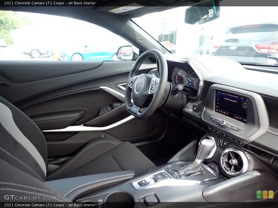 Jet Black Interior Front Seat for the 2021 Chevrolet Camaro LT1 Coupe #139542729