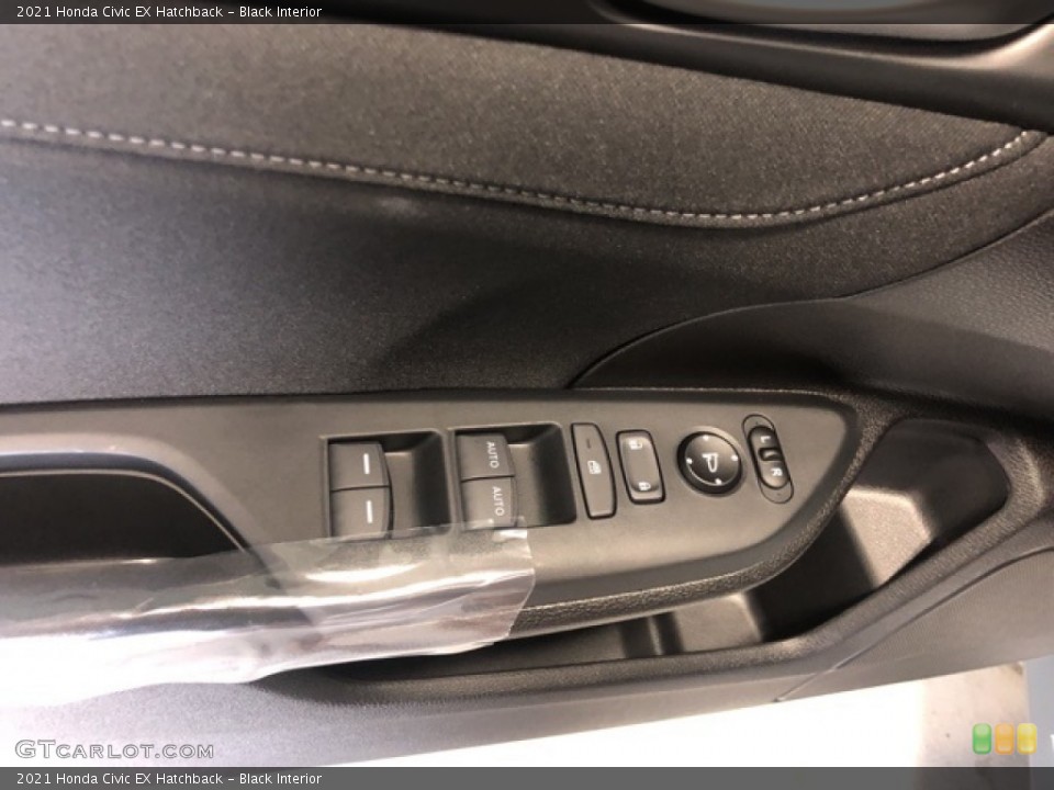 Black Interior Door Panel for the 2021 Honda Civic EX Hatchback #139545462