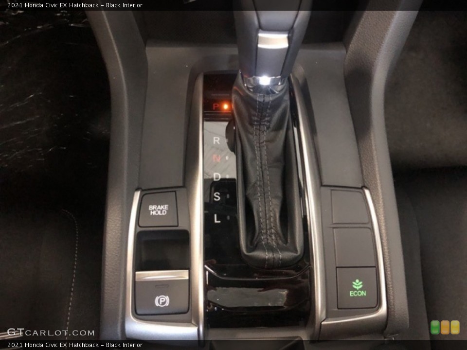 Black Interior Transmission for the 2021 Honda Civic EX Hatchback #139545517