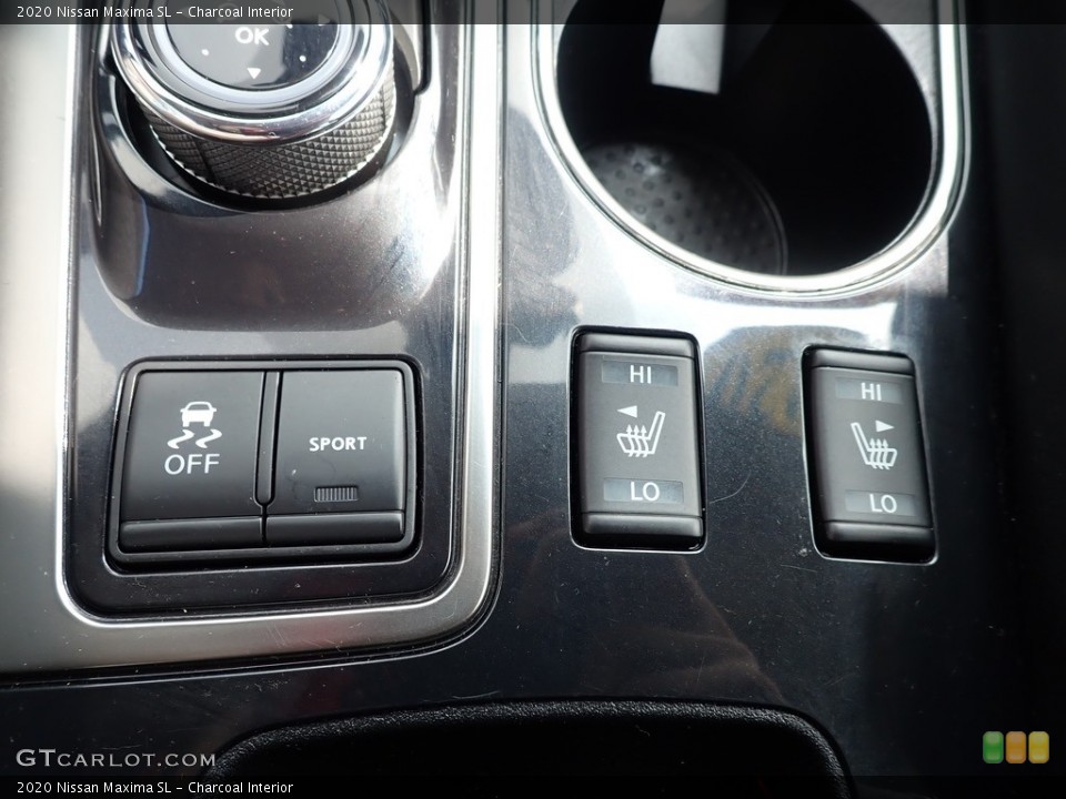 Charcoal Interior Controls for the 2020 Nissan Maxima SL #139548302