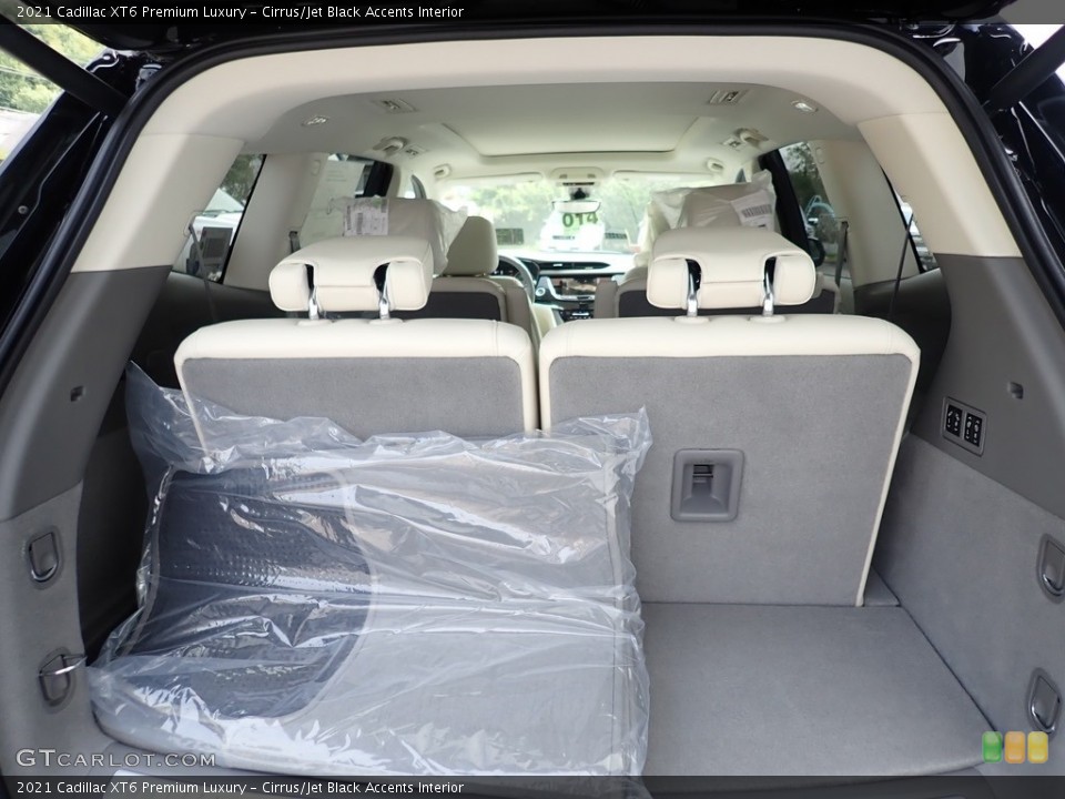 Cirrus/Jet Black Accents Interior Trunk for the 2021 Cadillac XT6 Premium Luxury #139548461