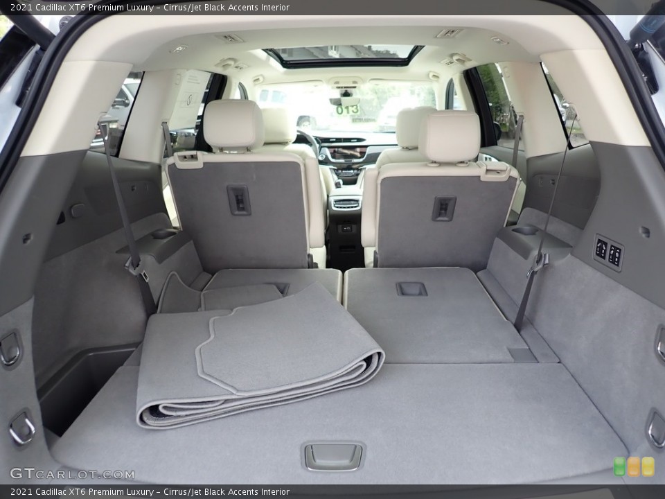 Cirrus/Jet Black Accents Interior Trunk for the 2021 Cadillac XT6 Premium Luxury #139548962