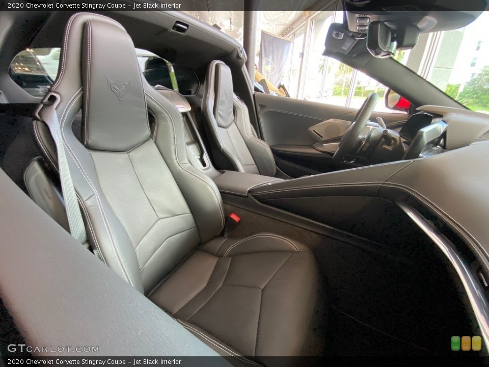 Jet Black Interior Photo for the 2020 Chevrolet Corvette Stingray Coupe #139551617