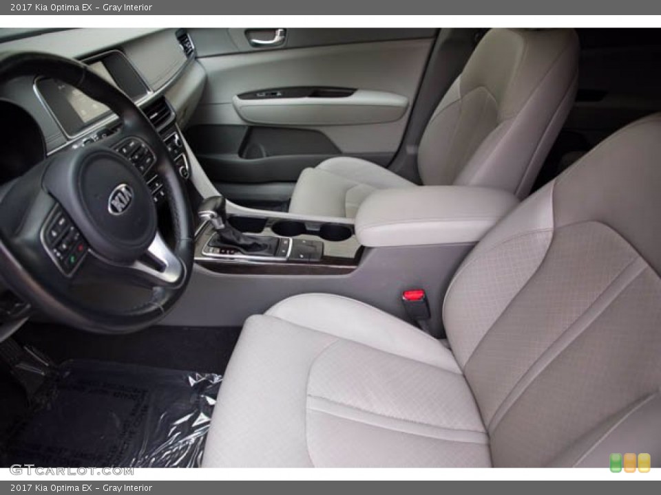 Gray Interior Front Seat for the 2017 Kia Optima EX #139551953